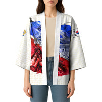 South Korea Flag Day Kimono Patriotic Cultural Landmarks Map