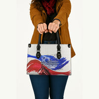 South Korea Flag Day Leather Bag Patriotic Cultural Landmarks Map