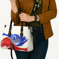 South Korea Flag Day Leather Bag Patriotic Cultural Landmarks Map