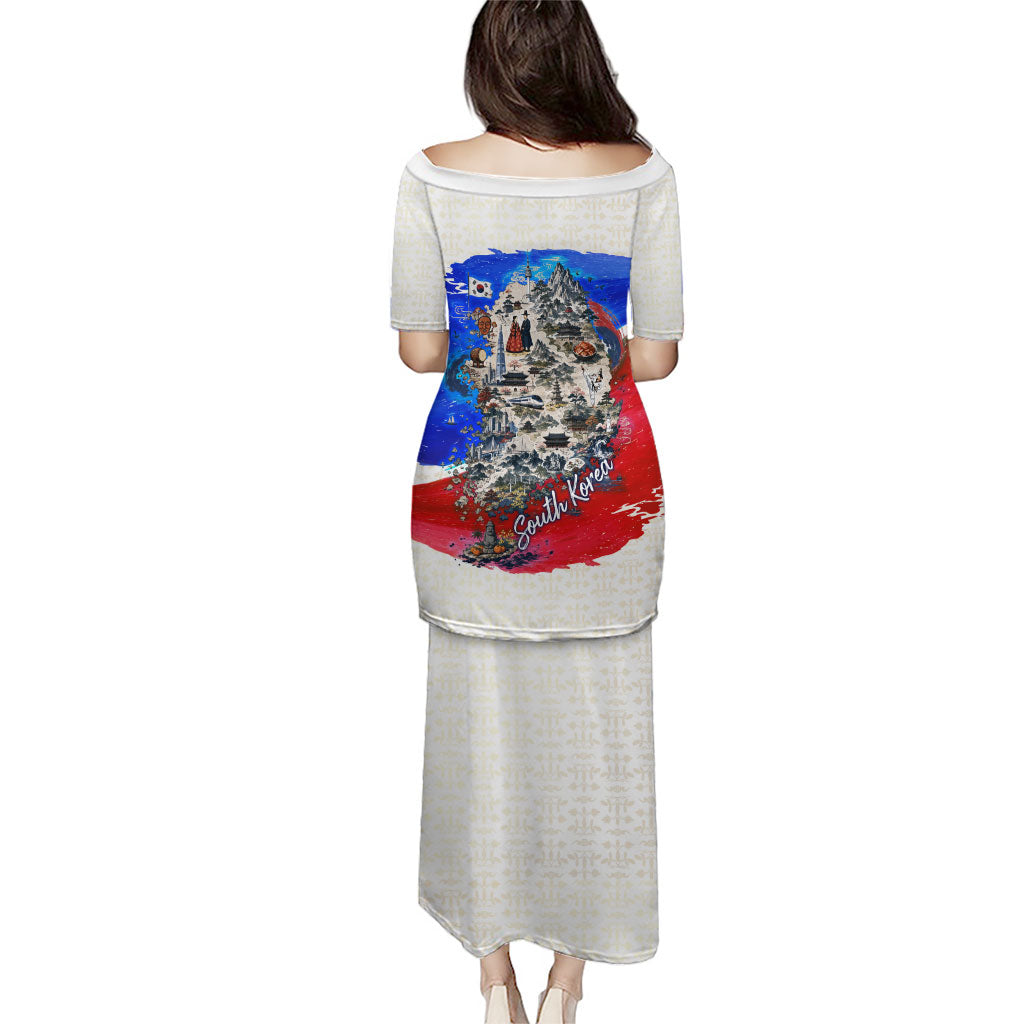 South Korea Flag Day Puletasi Patriotic Cultural Landmarks Map