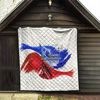 South Korea Flag Day Quilt Patriotic Cultural Landmarks Map
