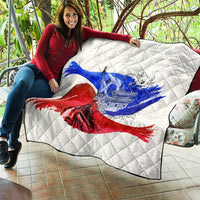 South Korea Flag Day Quilt Patriotic Cultural Landmarks Map