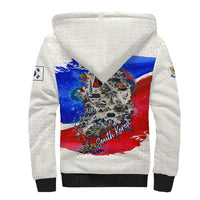 South Korea Flag Day Sherpa Hoodie Patriotic Cultural Landmarks Map