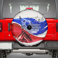South Korea Flag Day Spare Tire Cover Patriotic Cultural Landmarks Map