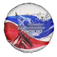 South Korea Flag Day Spare Tire Cover Patriotic Cultural Landmarks Map