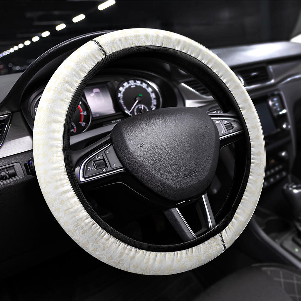 South Korea Flag Day Steering Wheel Cover Patriotic Cultural Landmarks Map