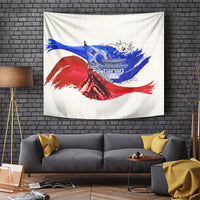 South Korea Flag Day Tapestry Patriotic Cultural Landmarks Map