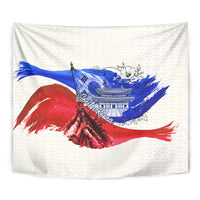 South Korea Flag Day Tapestry Patriotic Cultural Landmarks Map