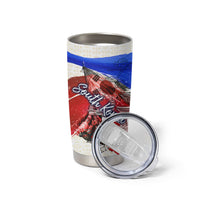South Korea Flag Day Tumbler Cup Patriotic Cultural Landmarks Map