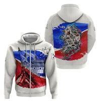 South Korea Flag Day Zip Hoodie Patriotic Cultural Landmarks Map