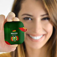 Bolivia Independence Day AirPods Case Coat Of Arms Libre Y Soberana Heritage Art Broken Chains