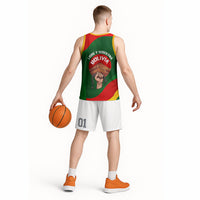 Bolivia Independence Day Basketball Jersey Coat Of Arms Libre Y Soberana Heritage Art Broken Chains