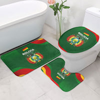 Bolivia Independence Day Bathroom Set Coat Of Arms Libre Y Soberana Heritage Art Broken Chains