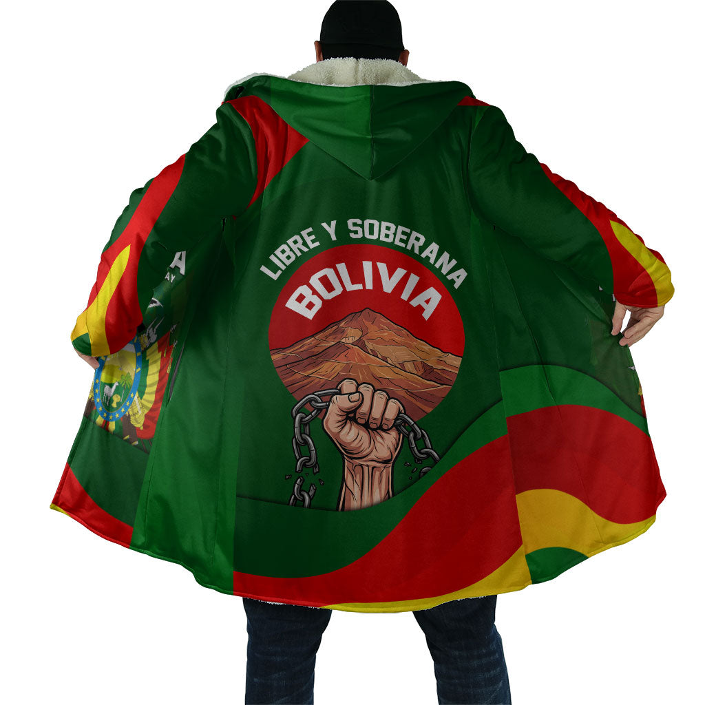 Bolivia Independence Day Cloak Coat Of Arms Libre Y Soberana Heritage Art Broken Chains
