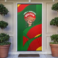 Bolivia Independence Day Door Cover Coat Of Arms Libre Y Soberana Heritage Art Broken Chains