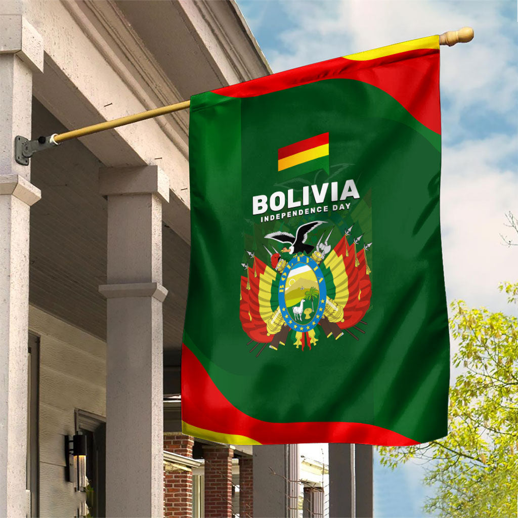 Bolivia Independence Day Garden Flag Coat Of Arms Libre Y Soberana Heritage Art Broken Chains