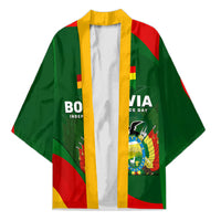 Bolivia Independence Day Kimono Coat Of Arms Libre Y Soberana Heritage Art Broken Chains