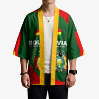 Bolivia Independence Day Kimono Coat Of Arms Libre Y Soberana Heritage Art Broken Chains