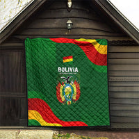 Bolivia Independence Day Quilt Coat Of Arms Libre Y Soberana Heritage Art Broken Chains