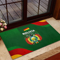 Bolivia Independence Day Rubber Doormat Coat Of Arms Libre Y Soberana Heritage Art Broken Chains