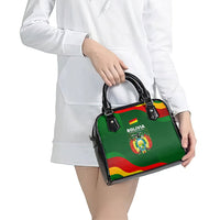 Bolivia Independence Day Shoulder Handbag Coat Of Arms Libre Y Soberana Heritage Art Broken Chains