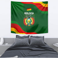 Bolivia Independence Day Tapestry Coat Of Arms Libre Y Soberana Heritage Art Broken Chains