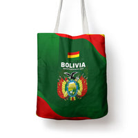 Bolivia Independence Day Tote Bag Coat Of Arms Libre Y Soberana Heritage Art Broken Chains