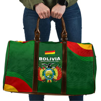 Bolivia Independence Day Travel Bag Coat Of Arms Libre Y Soberana Heritage Art Broken Chains