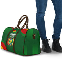 Bolivia Independence Day Travel Bag Coat Of Arms Libre Y Soberana Heritage Art Broken Chains