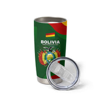 Bolivia Independence Day Tumbler Cup Coat Of Arms Libre Y Soberana Heritage Art Broken Chains