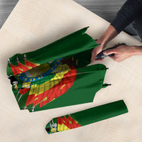 Bolivia Independence Day Umbrella Coat Of Arms Libre Y Soberana Heritage Art Broken Chains