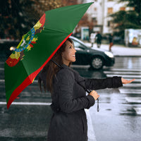 Bolivia Independence Day Umbrella Coat Of Arms Libre Y Soberana Heritage Art Broken Chains