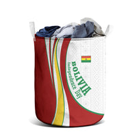 Bolivia Independence Day Map Flag Laundry Basket Freedom Heritage National Coat Of Arms Accents