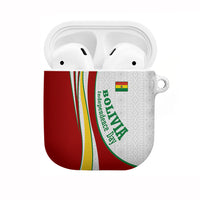 Bolivia Independence Day Map Flag AirPods Case Freedom Heritage National Coat Of Arms Accents
