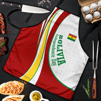 Bolivia Independence Day Map Flag Apron Freedom Heritage National Coat Of Arms Accents