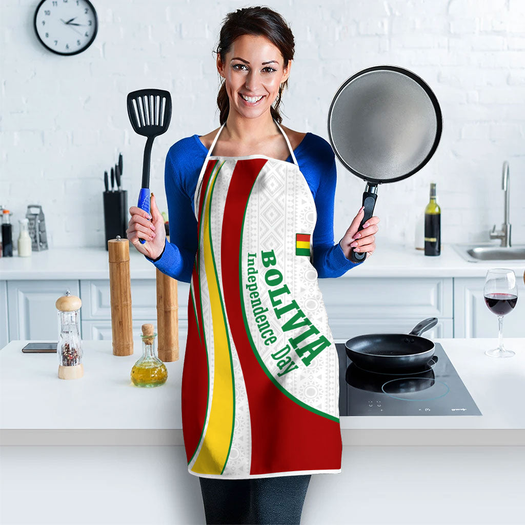 Bolivia Independence Day Map Flag Apron Freedom Heritage National Coat Of Arms Accents