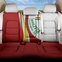 Bolivia Independence Day Map Flag Back Car Seat Cover Freedom Heritage National Coat Of Arms Accents