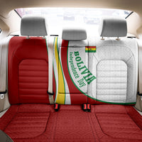 Bolivia Independence Day Map Flag Back Car Seat Cover Freedom Heritage National Coat Of Arms Accents