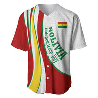 Bolivia Independence Day Map Flag Baseball Jersey Freedom Heritage National Coat Of Arms Accents