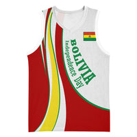 Bolivia Independence Day Map Flag Basketball Jersey Freedom Heritage National Coat Of Arms Accents