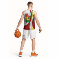 Bolivia Independence Day Map Flag Basketball Jersey Freedom Heritage National Coat Of Arms Accents