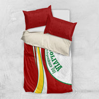 Bolivia Independence Day Map Flag Bedding Set Freedom Heritage National Coat Of Arms Accents