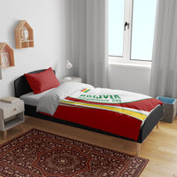 Bolivia Independence Day Map Flag Bedding Set Freedom Heritage National Coat Of Arms Accents