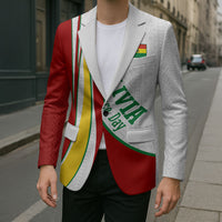 Bolivia Independence Day Map Flag Blazer Freedom Heritage National Coat Of Arms Accents