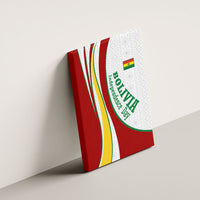 Bolivia Independence Day Map Flag Canvas Wall Art Freedom Heritage National Coat Of Arms Accents