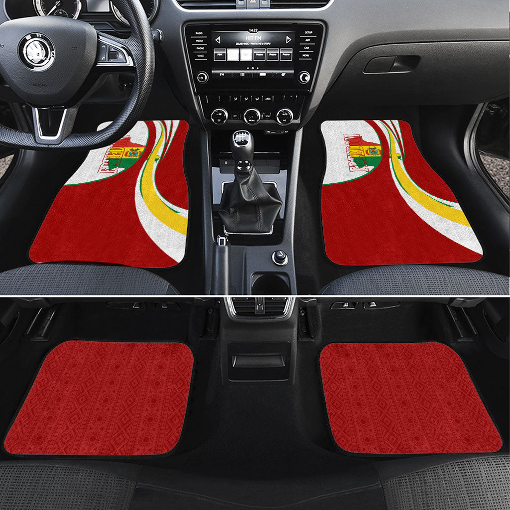 Bolivia Independence Day Map Flag Car Mats Freedom Heritage National Coat Of Arms Accents