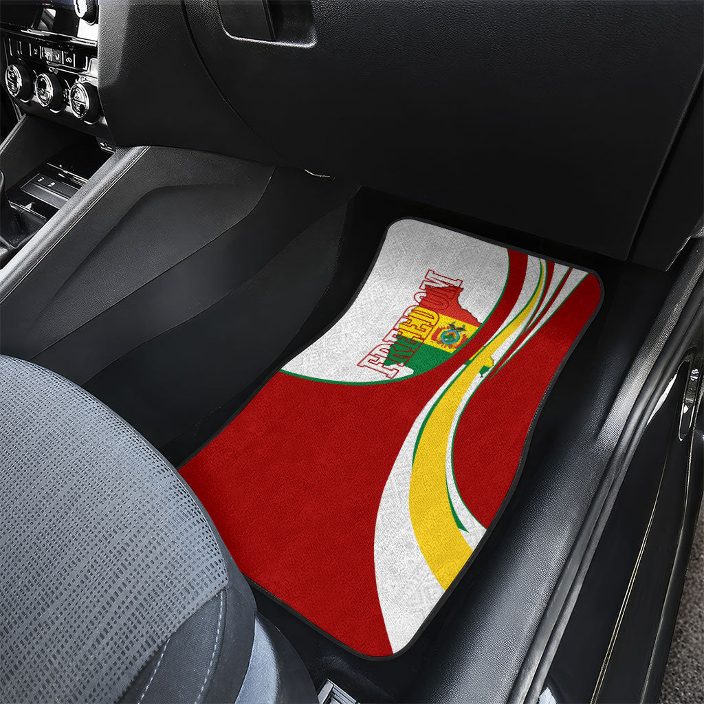 Bolivia Independence Day Map Flag Car Mats Freedom Heritage National Coat Of Arms Accents