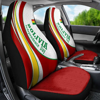Bolivia Independence Day Map Flag Car Seat Cover Freedom Heritage National Coat Of Arms Accents