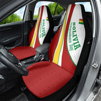 Bolivia Independence Day Map Flag Car Seat Cover Freedom Heritage National Coat Of Arms Accents