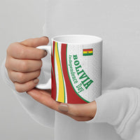 Bolivia Independence Day Map Flag Ceramic Mug Freedom Heritage National Coat Of Arms Accents